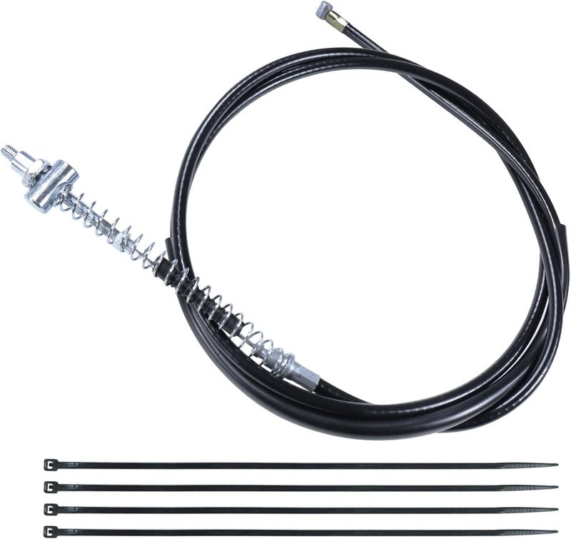 HOOUP 68'' Mini Bike Drum Brake Cable for Baja Warrior Mb165 Mb200 Yerf-Dog Coleman CT200U BT200X CT200u-ex Massimo MB200 Hensim Motorsports Predator 212cc Engine Mini Bike - Image 1
